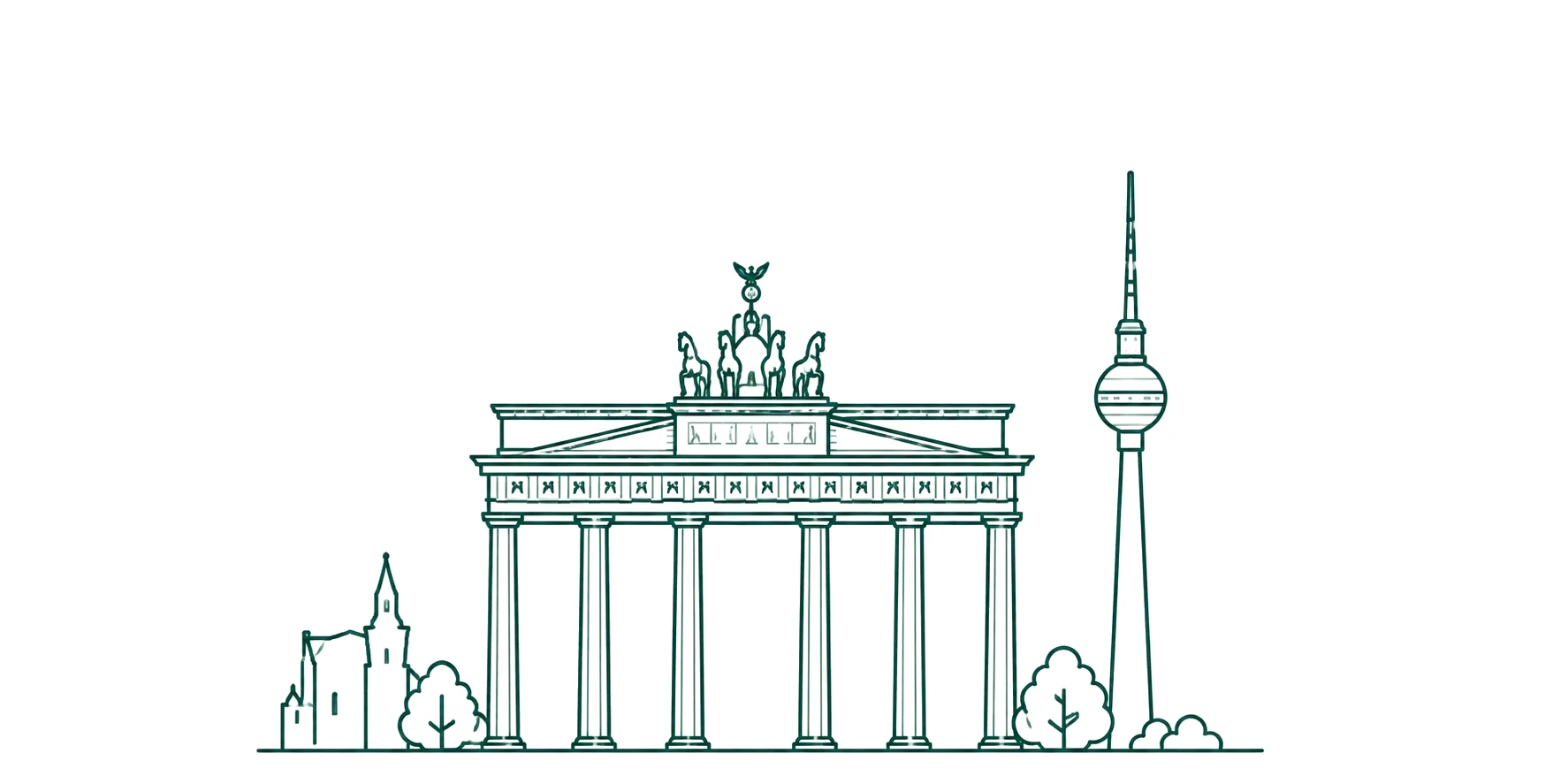 Skyline von Berlin